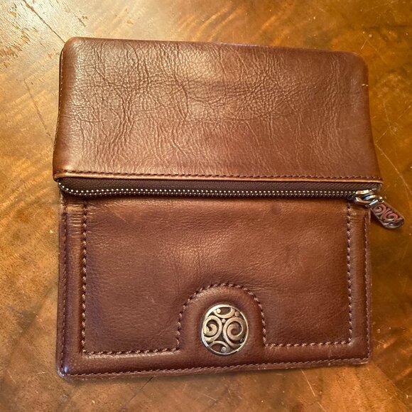 Vintage Brighton Brown Leather Wallet EUC - Picture 6 of 7